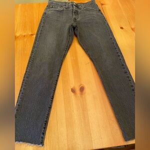 Women's Levi’s 501 S Skinny Jean, charcoal, W27 L28